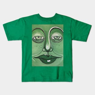 green with envy Kids T-Shirt